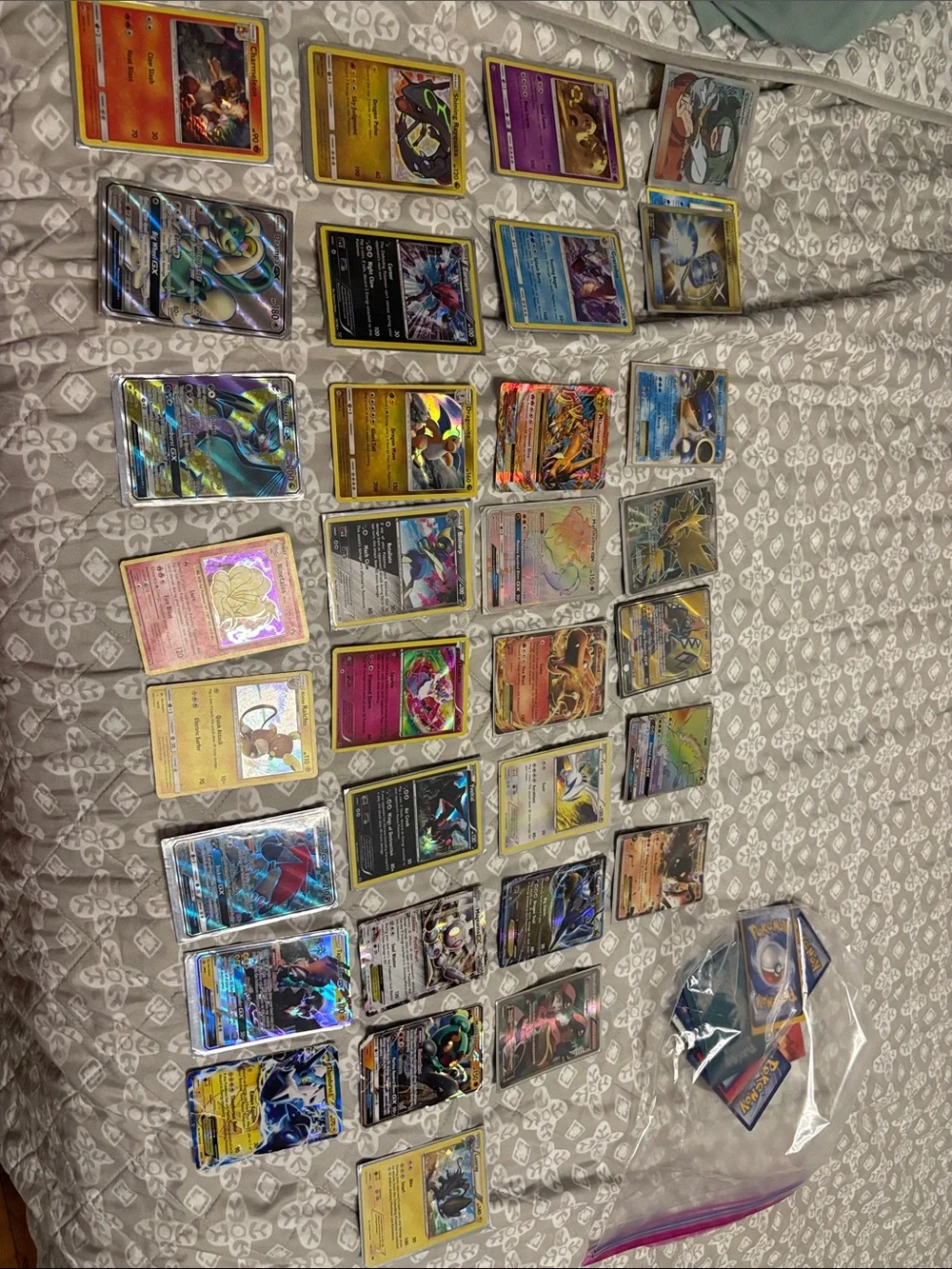 Assorted Holo Pokémon Trading Cards - Mixed Set